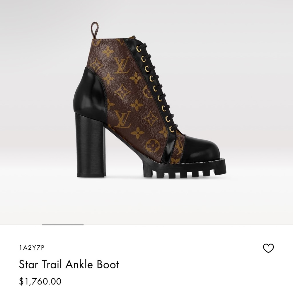 LOUIS VUITTON ankle booties